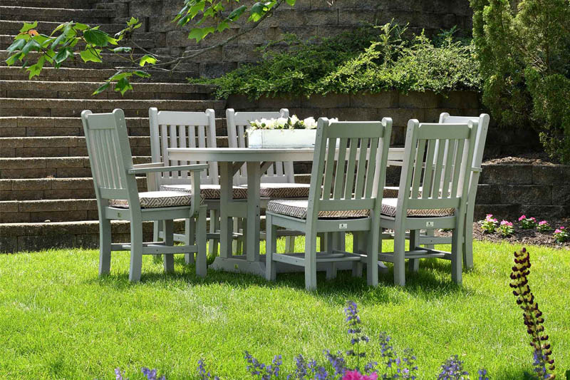 επιπλα κήπου Λεπτοκαρυά